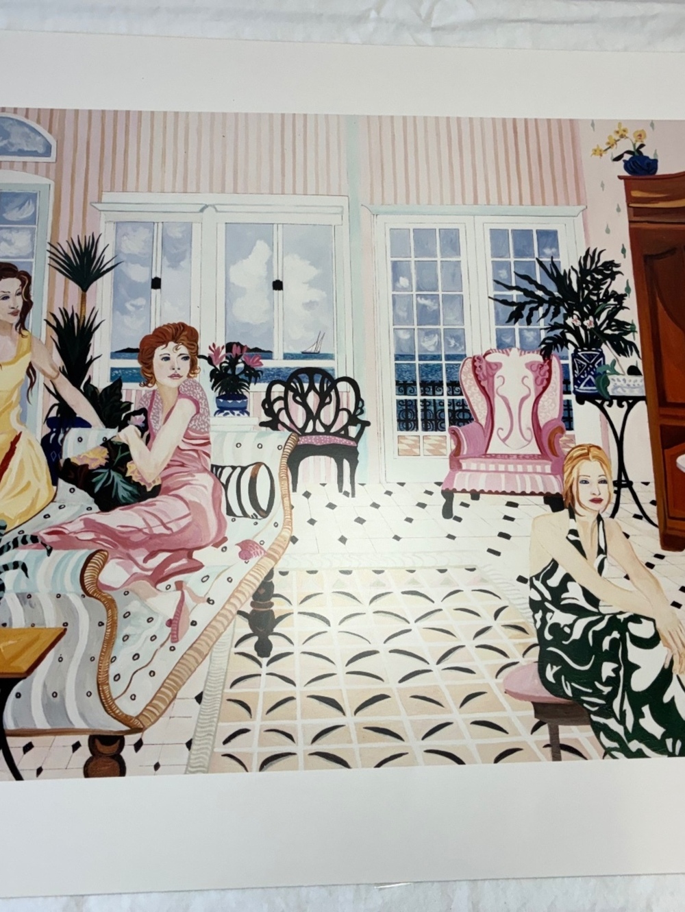 The Women of Elegance Art Print photo by Eileen Seitz - Signed, 1994